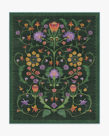 Protea Forest Green carpet