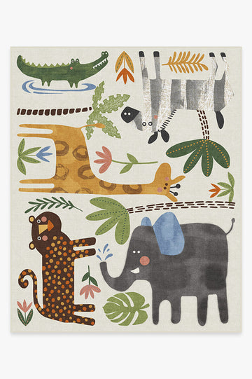 Jungle Safari Multicolor carpet