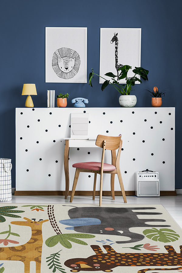 Jungle Safari Multicolor carpet