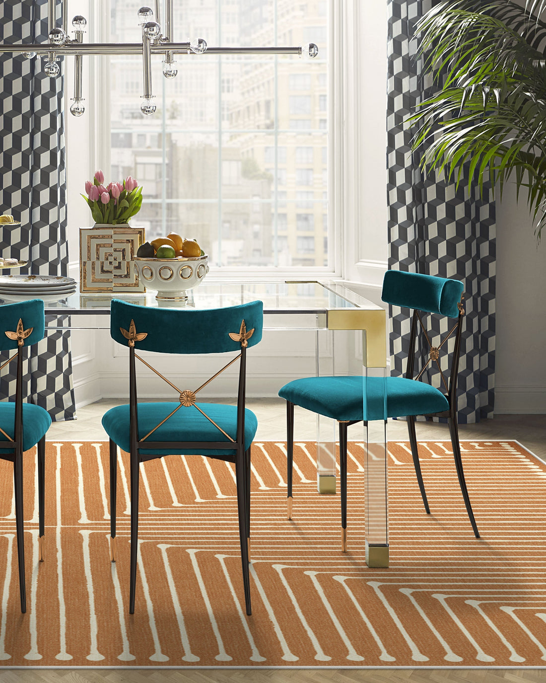 Inkdrop Copper carpet