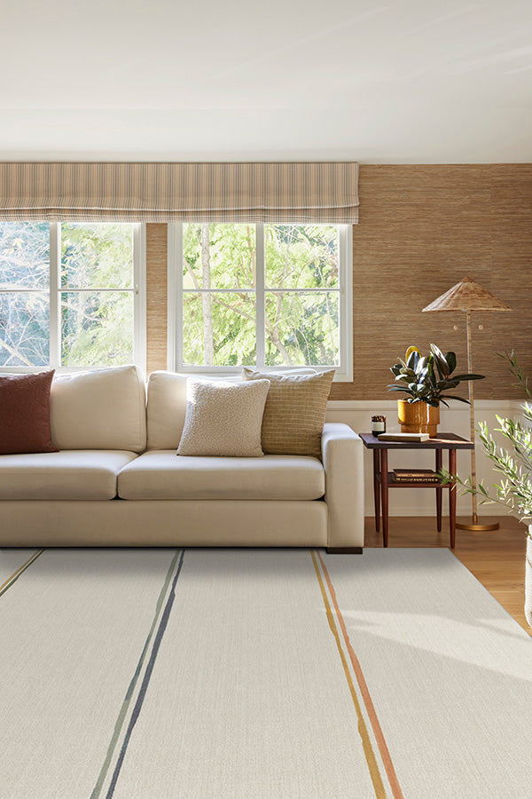 Stella Ivory Rainbow carpet