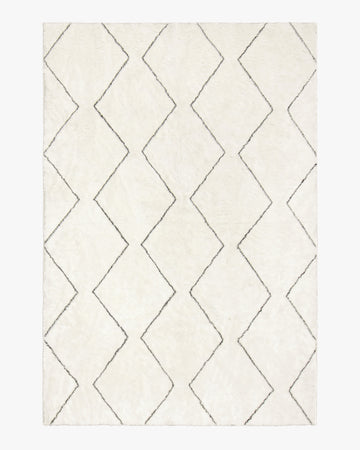 Moroccan Zigzag Plush carpet