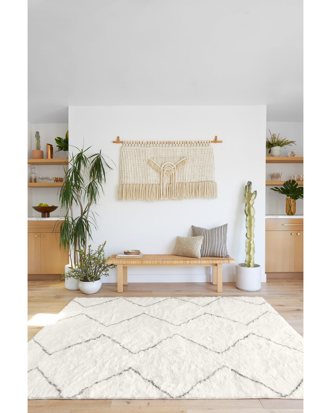 Moroccan Zigzag Plush carpet