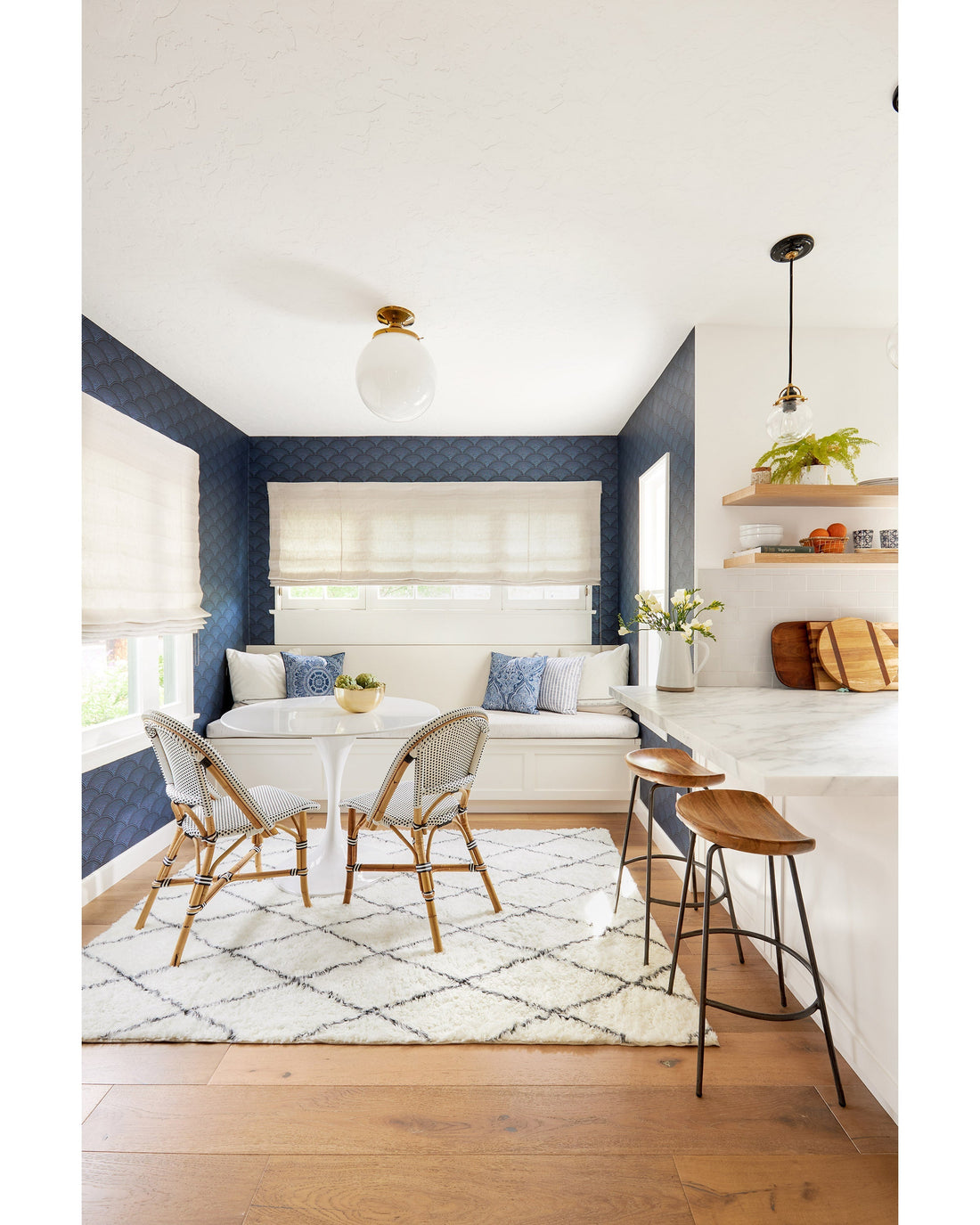 Moroccan Diamond Plush carpet