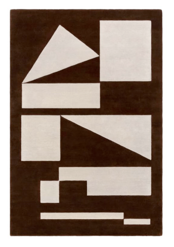 Dark geometric carpet