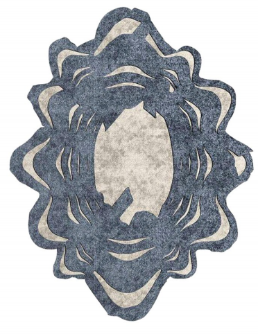 Irregular pattern carpet