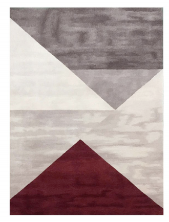 Geometric pattern carpet