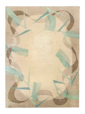 Picture frame style carpet